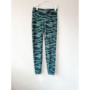 The North Face Women's Green Brush Leggings, Size Medium